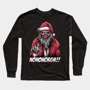 Santa zombie Long Sleeve T-Shirt